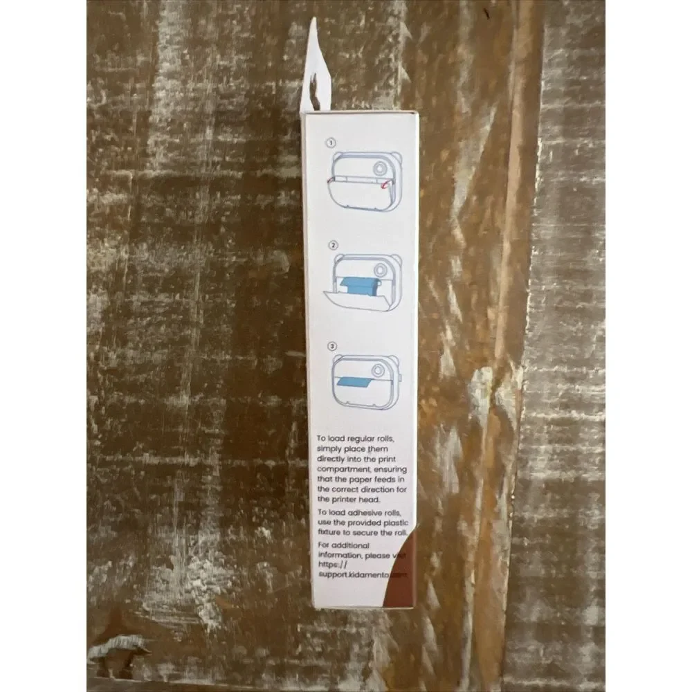 Kidamento Instant Print Kids Camera Original Thermal Printing Paper Roll Refills